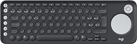 Logitech 920-008843 K600 TV - TV Keyboard with integrated touchpad and D-pad