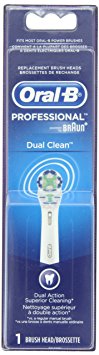 Oral-B Power Dual Clean Replacement Electric Toothbrush Head,1 Count