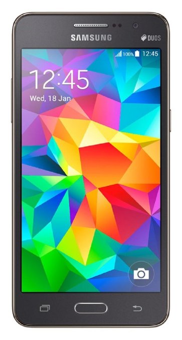 Samsung Galaxy Grand Prime DUOS 8GB Factory Unlocked GSM Smartphone -International Version- Gray