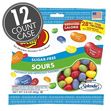 Sugar-Free Jelly Belly Sours Beans 2.1 Pound Case