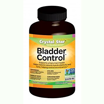 Crystal Star Bladder Control Herbal Supplements, 60 Count