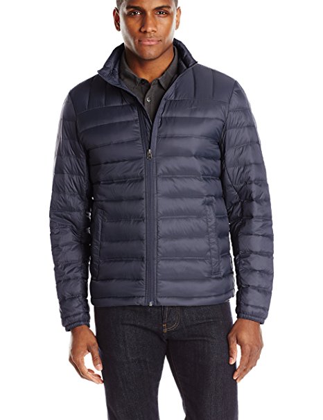 Dockers mens Packable Pillow Down Jacket