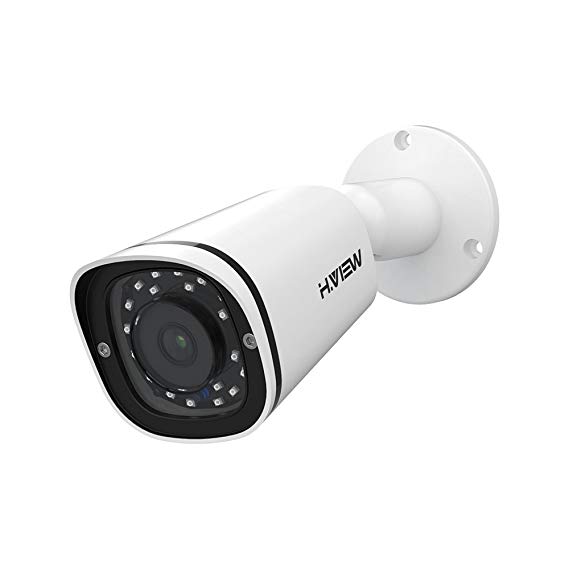H.View 4.0mp(2592x1520P) IP Camera with 2.8mm-8mm lens 3x Motorized Zoom and Autofocus 4mp Super HD Infrared Bullet Security POE, H.265 , IP67 Waterproof