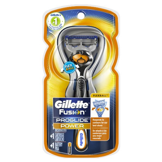 Gillette Fusion Proglide Power Razor With Flexball Handle Technology With 1 Razor Blade for Men