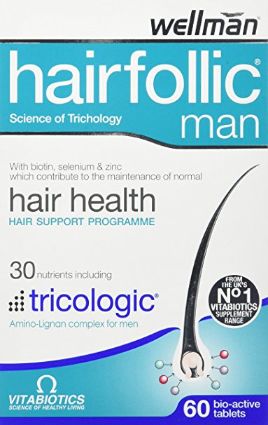 Vitabiotics Hairfollic Man - 60 Tablets