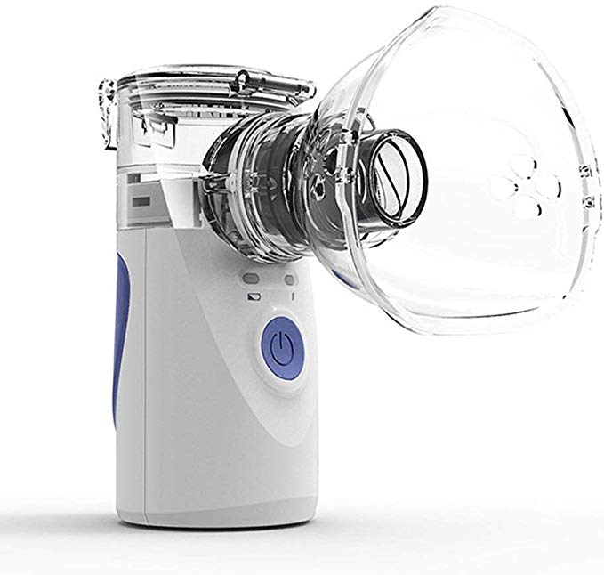 OUYAWEI Portable Ultrasonic Atomizer Mini Handheld Inhaler Facial Humidifier Noiseless Inhaler Machine
