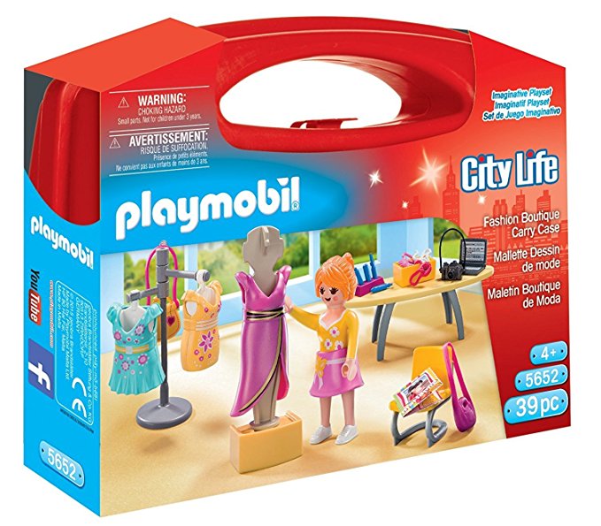 Playmobil 5652 City Life Collectable Large Fashion Boutique Carry Case