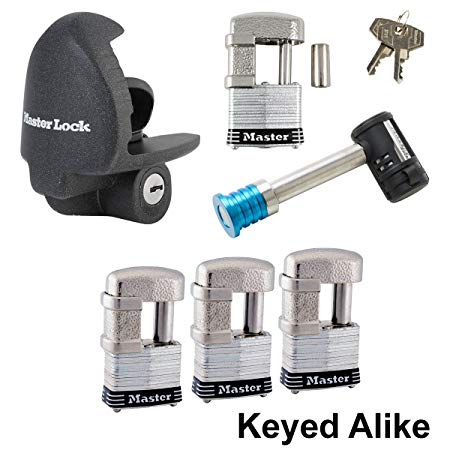 Master Lock - 6 Trailer Locks Keyed Alike 6KA-37937-37