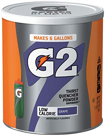 Gatorade Thirst Quencher Powder, G2 Low Calorie, Grape, 19.4 Ounce