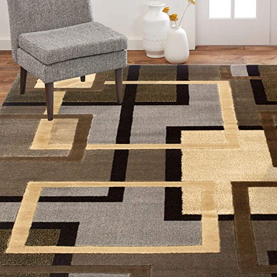 Home Dynamix Tribeca Greene Area Rug 5'2"x7'2", Geometric Multi