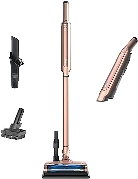 Shark WS642RG WANDVAC System Pet 3-in-1 Ultra-Lightweight Powerful Cordless Stick & Handheld Vacuum Combo with Charging Dock, Duster Crevice Tool & Pet Multi-Tool, Rose Gold