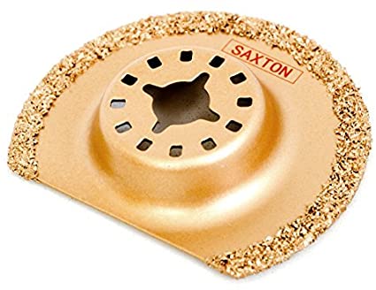 Saxton Carbide Blade 63mm Compatible with Fein Multimater Bosch Makita Oscillating Multitool