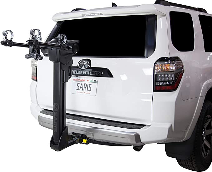 Saris Glide EX Bike Rack Hitch Mount, 2-5 Bicycle Carrier, Multiple Colors