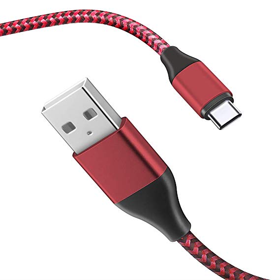 [2 PCS] USB Type C Cable, 6FT 10FT Charging Cord for Samsung Galaxy Tab S6 S5E(2019), S4 10.5(2018), S3 9.7(2017), Tab A 10.1(2019), 10.5(2018) Tablet, S10 S9 S8 Plus Charger Cable