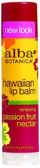 Alba Botanica Hawaiian, Passion Fruit Nectar Lip Balm, 0.15 Ounce