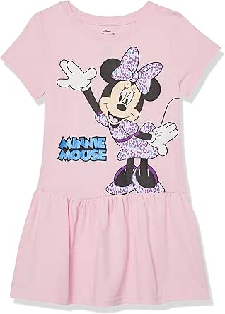 Disney Toddler Minnie Mouse Jersey Short Sleeve Dress-Girls 2t-6x