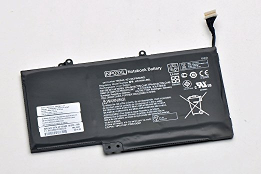 Batterymarket 11.4V NP03XL 43Wh laptop Battery For HP Pavilion X360 13-A010DX 13-b116t Envy 15-U010DX 15-U337CL 15-U050CA 760944-421 HSTNN-LB6L 760944-421 TPN-Q146 TPN-Q147 TPN-Q148 TPN-Q149