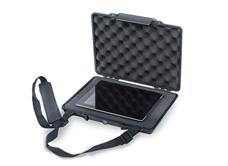 Panzer Cases Samson 2 Micro Hard Case; IP Rated, Lightweight, Waterproof, Protective Case for 13" Tablet/Macbook Pro. 332x49x261mm