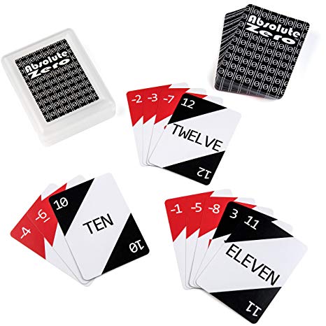 Absolute Zero Card Game - Family Fun Math Game!