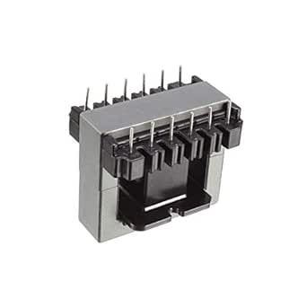 uxcell 2 Sets EE50 6 with 6pin Transformer Bobbin PC40 Ferrite Core 4 Ferrite Halves and 2 Bobbin