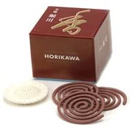 Shoyeido's River Path Incense, Set of 10 Coils - Horikawa