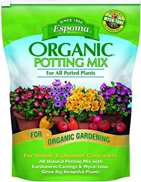Espoma AP8 8-Quart Organic Potting Mix (1-Pack)