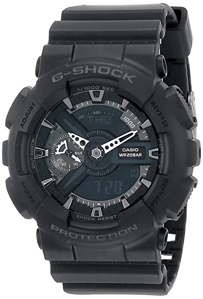 Casio G-Shock Analog-Digital Black Dial Men's Watch-GA-110-1BDR (G317)