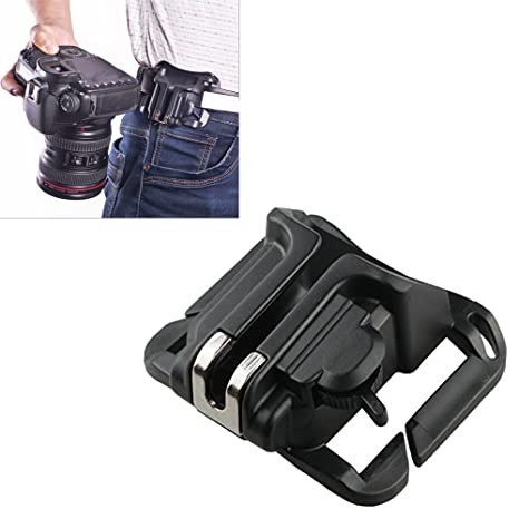 Yantralay Universal Waist Belt Buckle Quick Mount Clip Adapter for DSLR Camera
