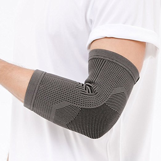 Bracoo PerformBoost Elbow Sleeve,Dynamic Compression Support Band,Medium