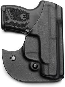 Vedder Holsters Pocket Locker Kydex Pocket Holster Compatible with Ruger LCP Max (Black)