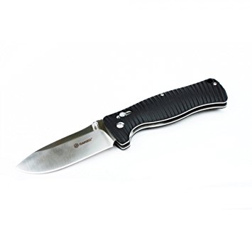 Ganzo G720 Tactical Folding Knife Multi Tool Window Breaker 440C Blade G10 Handle w/ Paper Box & Draw String Bag G720