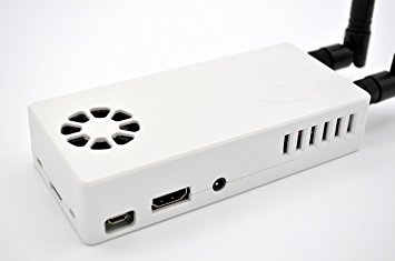 Stratux Case with Fan, White ABS
