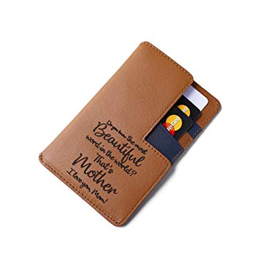 Lethnic RFID Thin Wallet For Men, Women - Unique Color-Mixed Genuine Leather