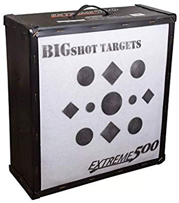 BIGSHOT Archery Big Shot Iron Man Extreme 500 Target, White, 24"