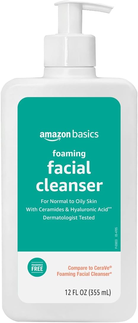 Amazon Basics Foaming Facial Cleanser