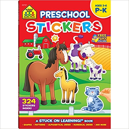 Preschool Stickers Workbook (A Stuck on Learning Book)