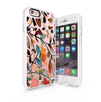 Casetify Back Case with Interchangeable Back Plate for iPhone 6 / iPhone 6s - Wildflowers (Retail Packaging)