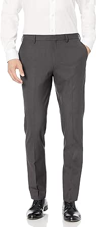 Amazon Essentials Mens Slim-Fit Wrinkle-Resistant Stretch Dress Pant