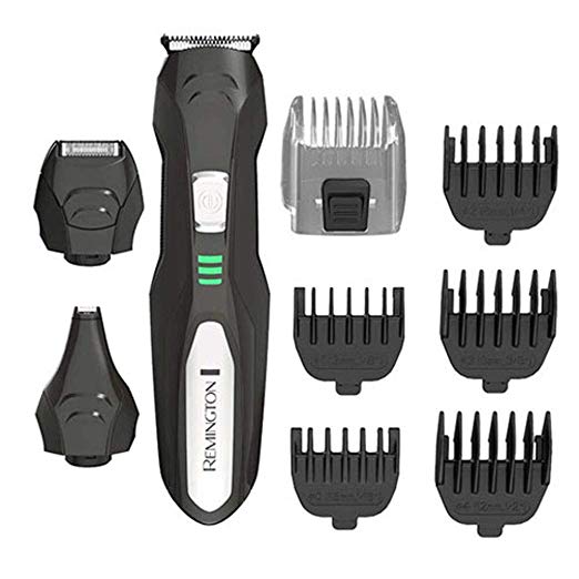 Remington PG6027 Lithium All-in-One Grooming Kit, Trimmer (9 Pieces)