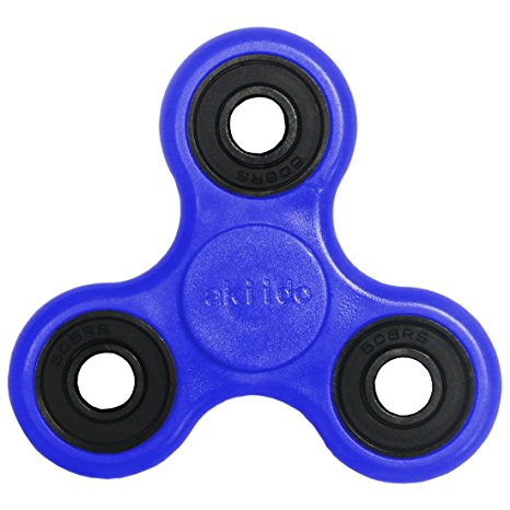 Hand Spinner Tri-Spinner Toy Stress Reducer - Perfect For ADD, ADHD, Anxiety, and Autism Adult Children - Spins Last for 2mins