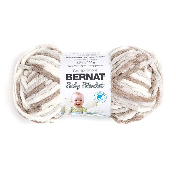 Bernat Baby Blanket Yarn (03011) Little Sand Castles