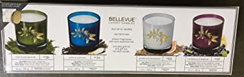 Bellevue Luxury Candles 14 Oz Candles 4 Pieces
