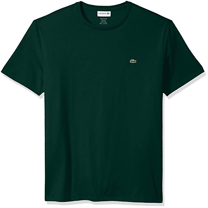 Lacoste Mens Short Sleeve Crew Neck Pima Cotton Jersey T-Shirt
