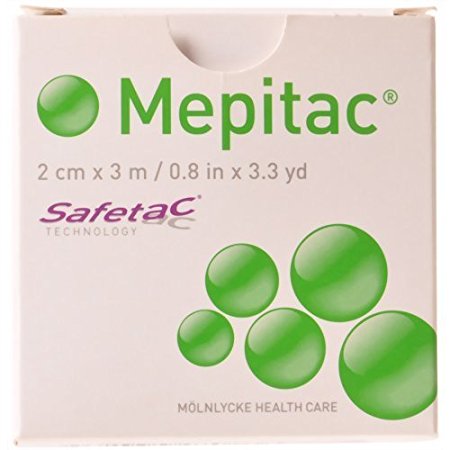 Mepitac Tape 0.8" x 3.3yd (each), Molnlycke 298300