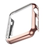 Apple Watch PC Plated Cover Case PC Case Rose Gold 42mm