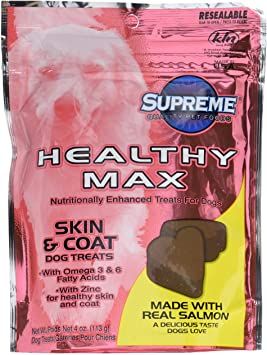 Supreme Healthy Max Skin & Coat Dog Treats (3 Pack)