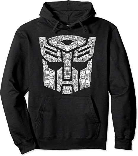 Transformers Autobots Detailed Logo Pullover Hoodie