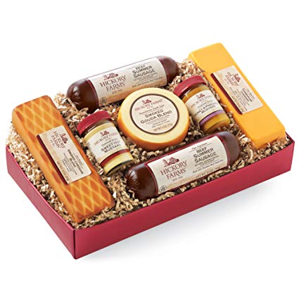 Hickory Farms Summer Sausage and Cheese Gift Box
