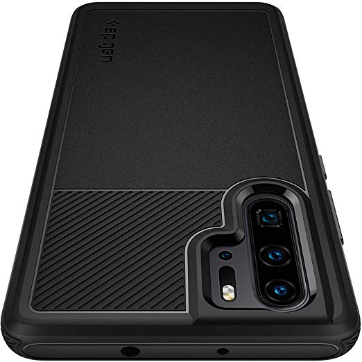 Spigen Rugged Armor Designed for Huawei P30 Pro Case (2019) - Matte Black