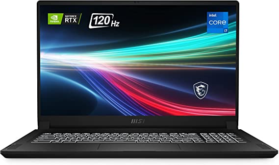 MSI Creator 17 17.3" UHD HDR1000 Mini LED Creator Laptop Intel Core i7-11800H RTX3080 32GB 1TB NVMe SSD Win10PRO VR Ready (B11UH-238)